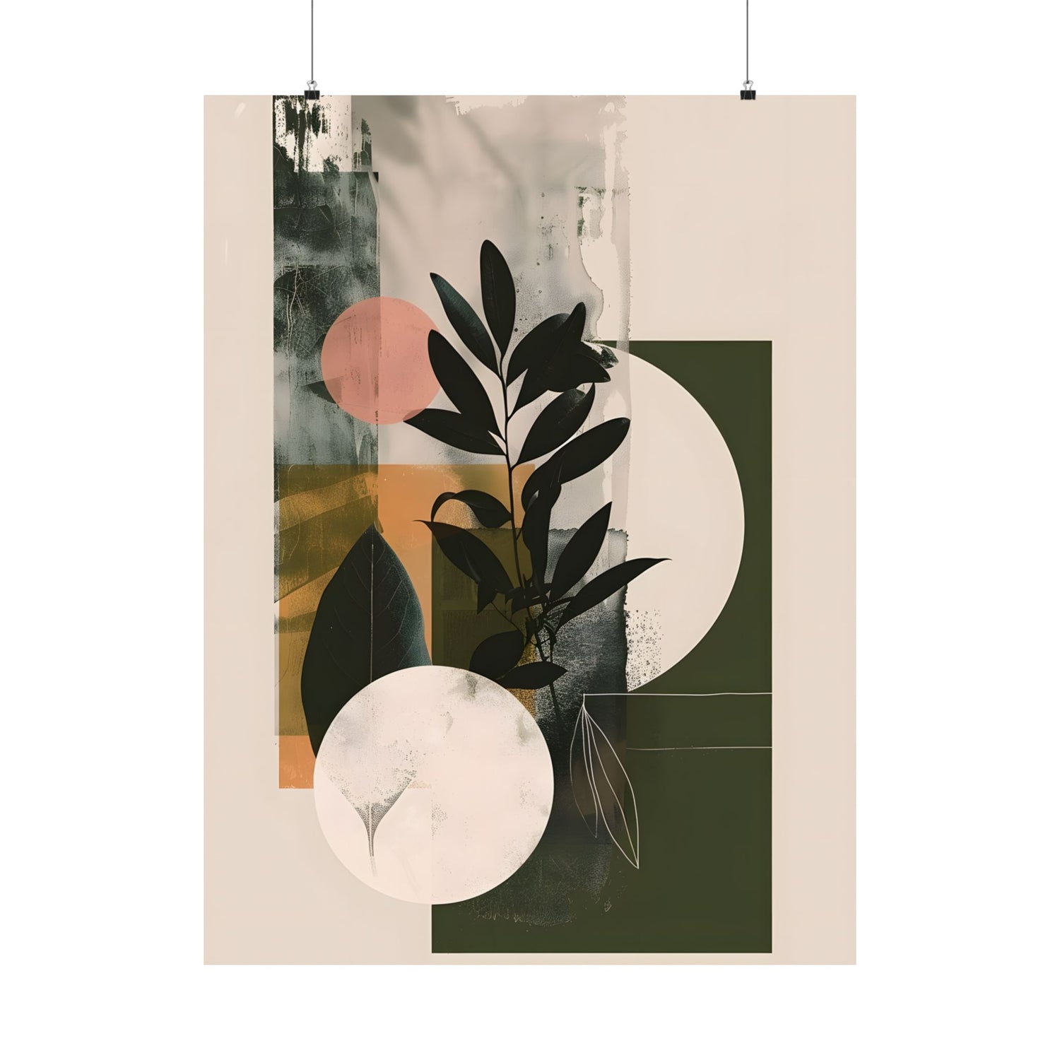 Earthy Geometric Botanicals