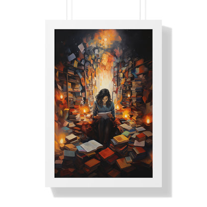 Framed Paper Print - The Sanctuary of Stories