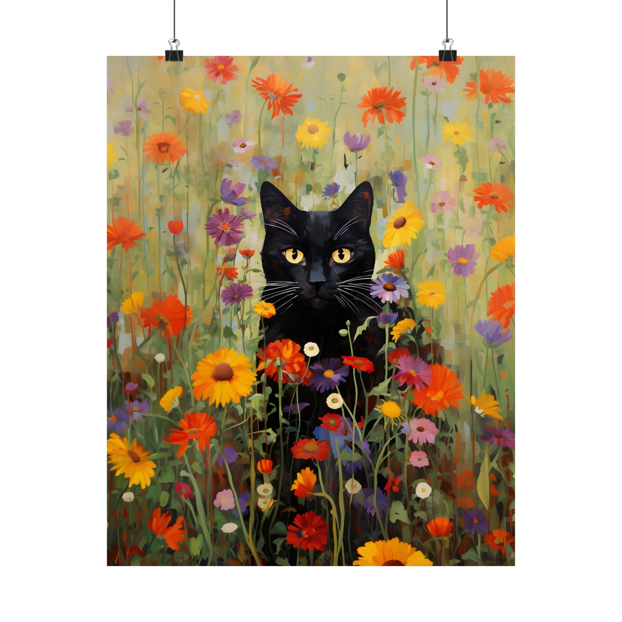 Feline Floral Fantasia