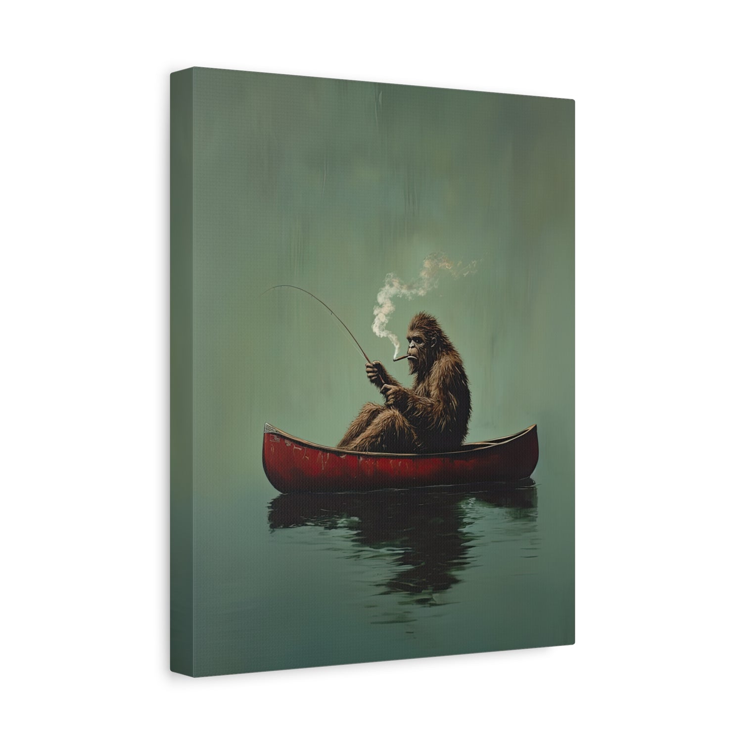 1.25" Matte Canvas - Bigfoot Canoe Adventure