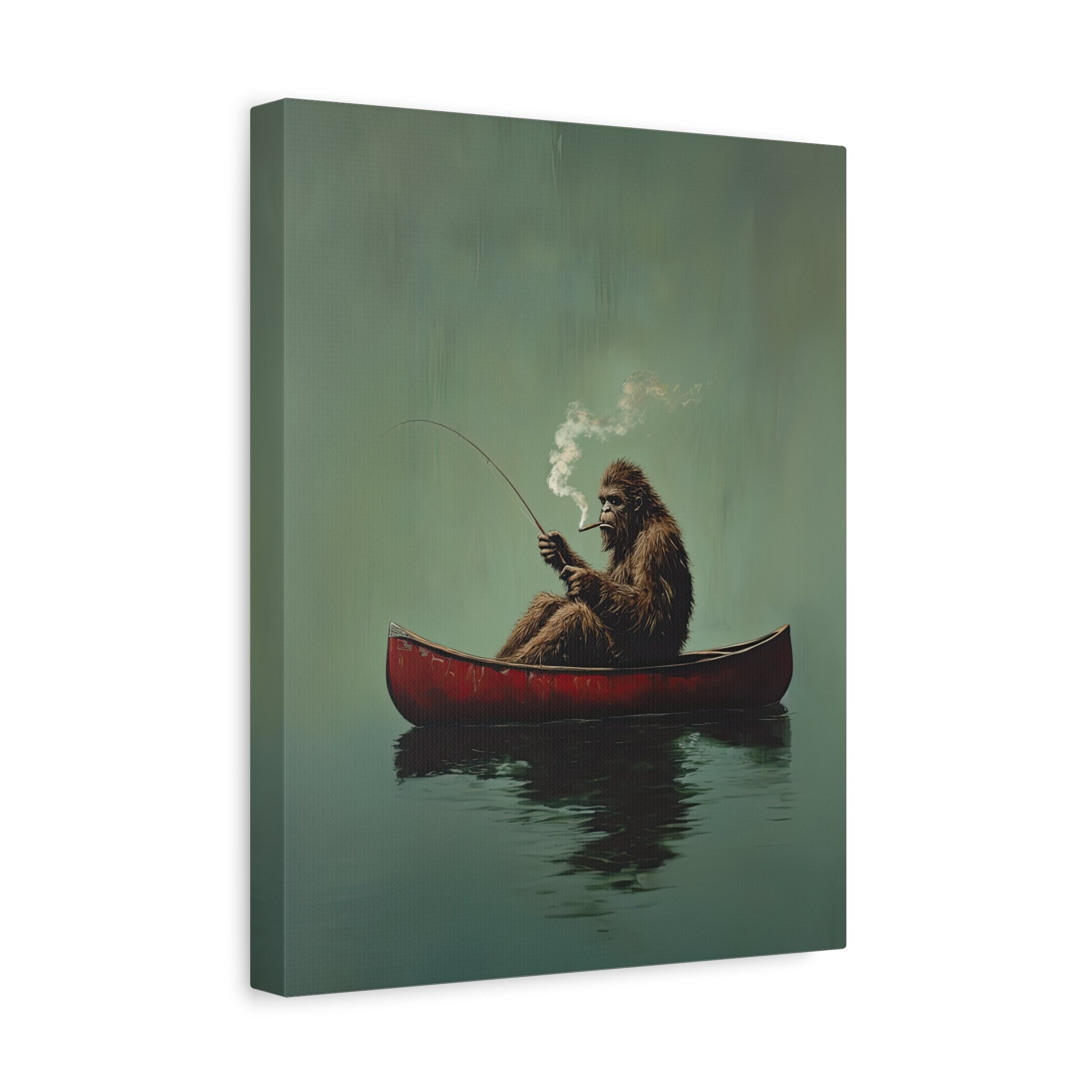 1.25" Matte Canvas - Bigfoot Canoe Adventure