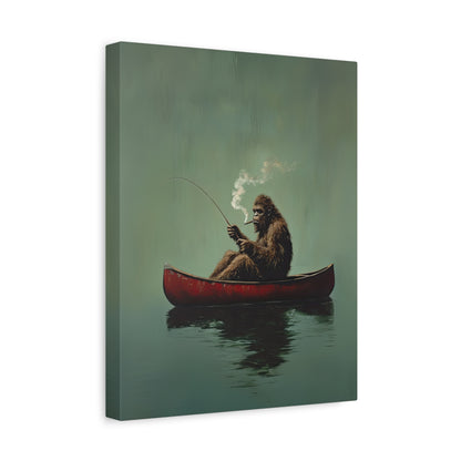1.25" Matte Canvas - Bigfoot Canoe Adventure