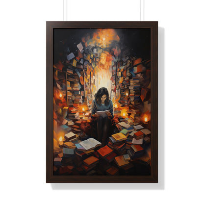 Framed Paper Print - The Sanctuary of Stories