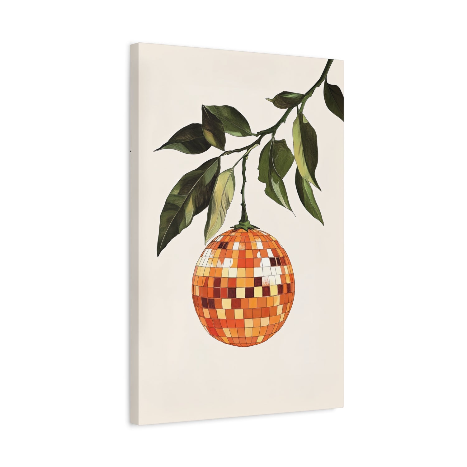 1.25" Matte Canvas - Citrus Disco Glow Drop