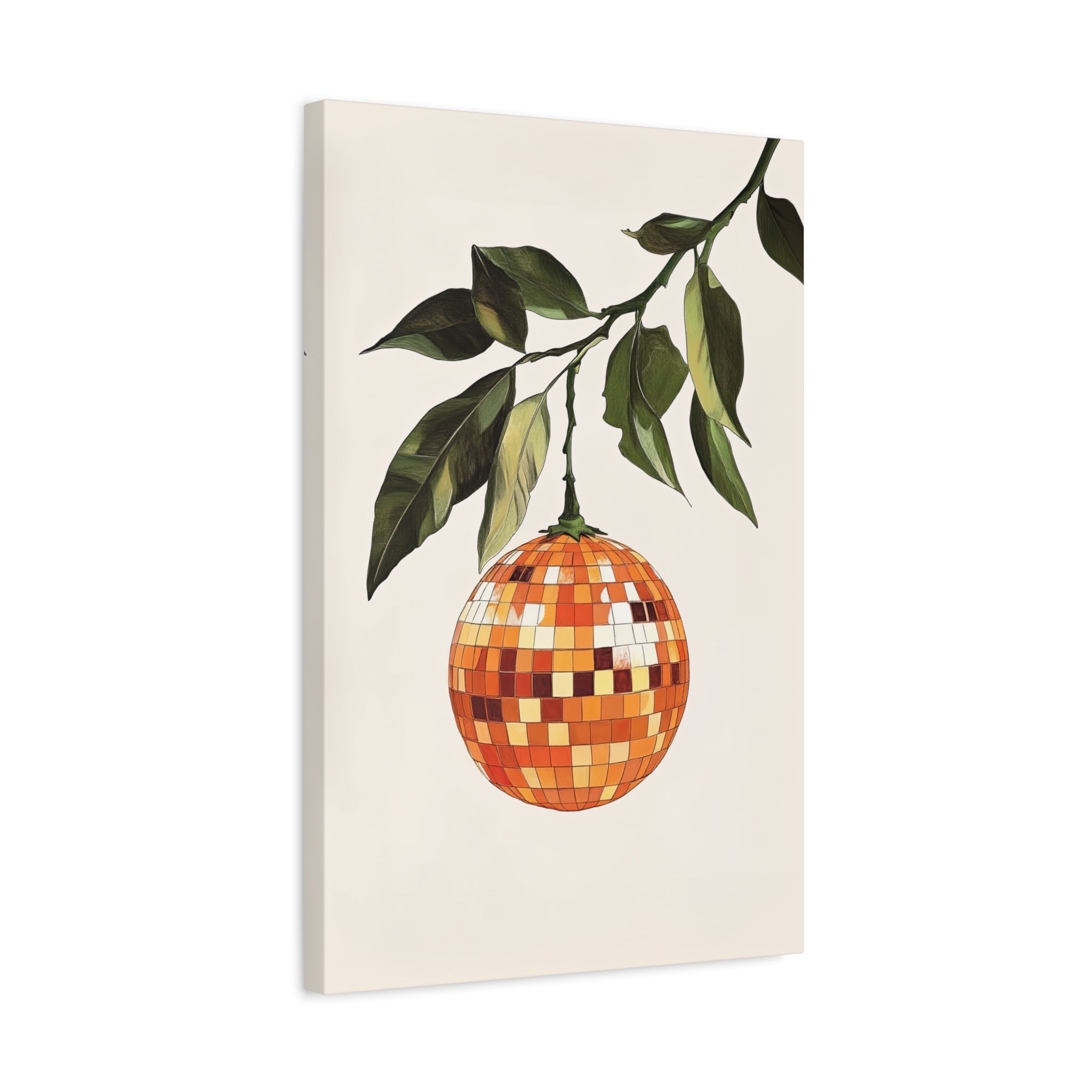 1.25" Matte Canvas - Citrus Disco Glow Drop