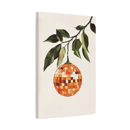 1.25" Matte Canvas - Citrus Disco Glow Drop