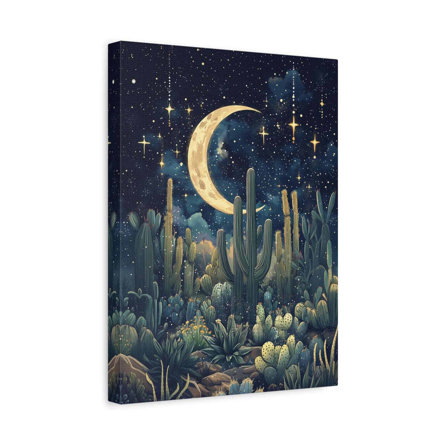 1.25" Matte Canvas - Dreamy Desert Night