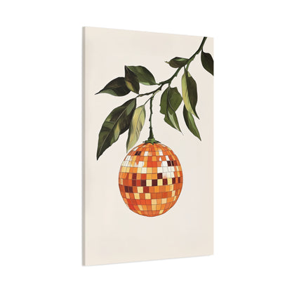 1.25" Matte Canvas - Citrus Disco Glow Drop