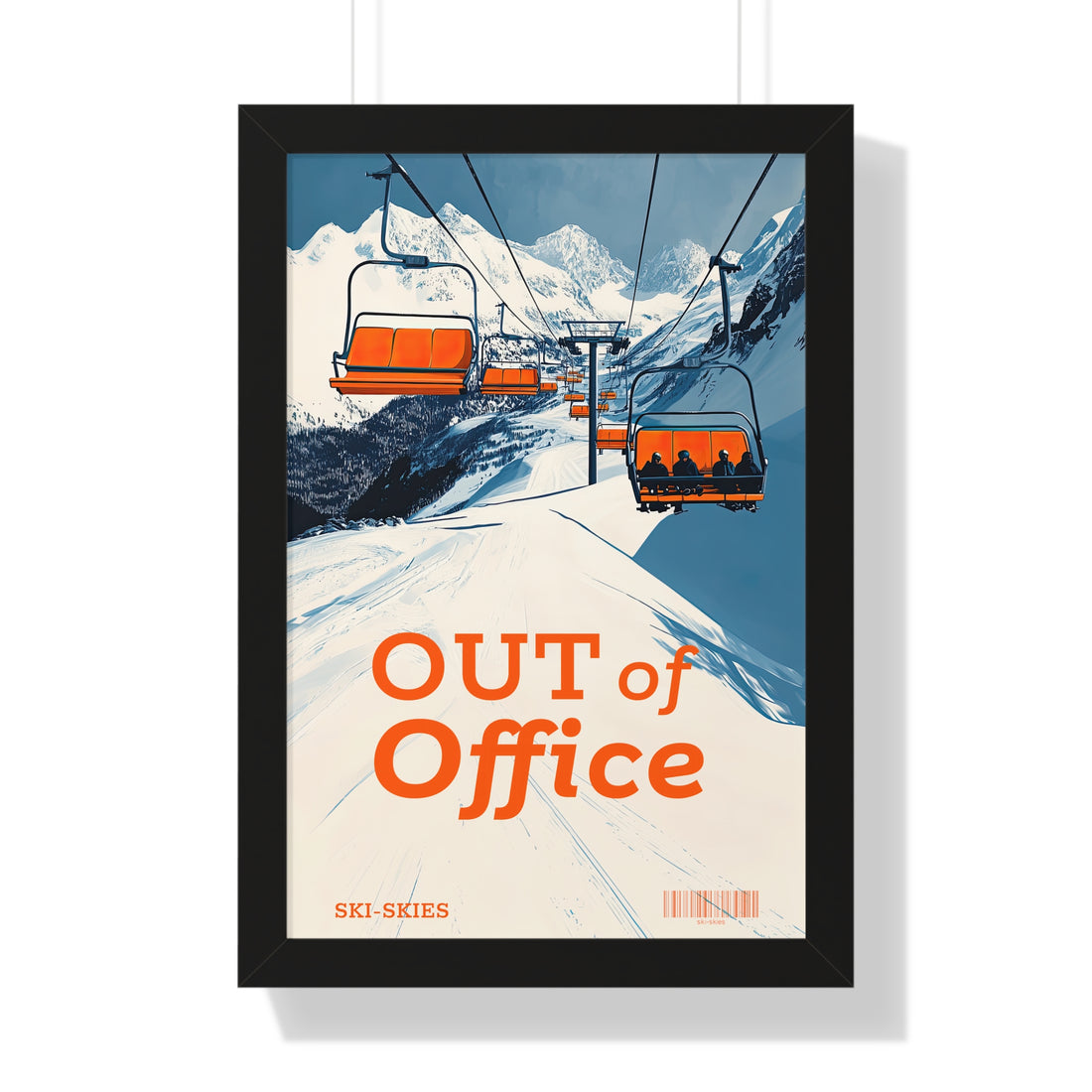 Framed Paper Print - Out of Office Skies