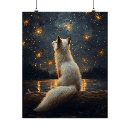 Stargazing Fox Reverie