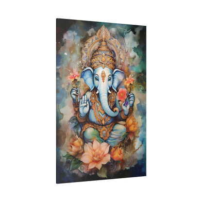 .75&quot; Matte Canvas - Ganesha&