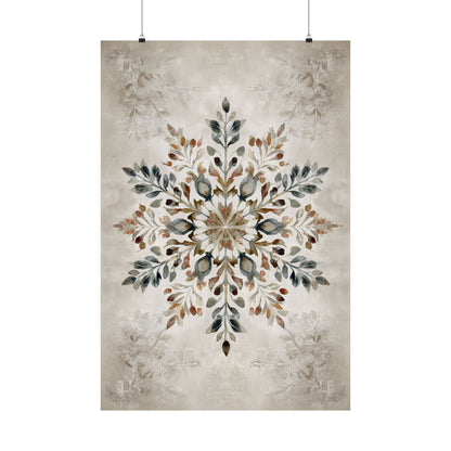 Nordic Botanical Snowflake