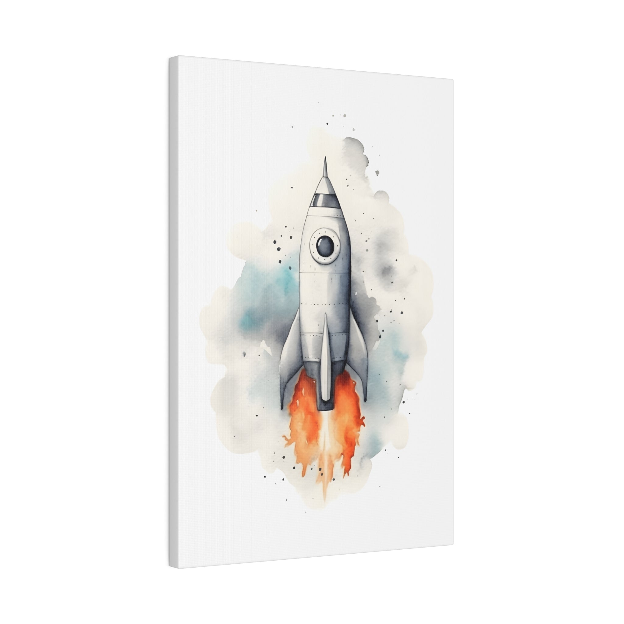 .75&quot; Matte Canvas - Cosmic Liftoff Dreams