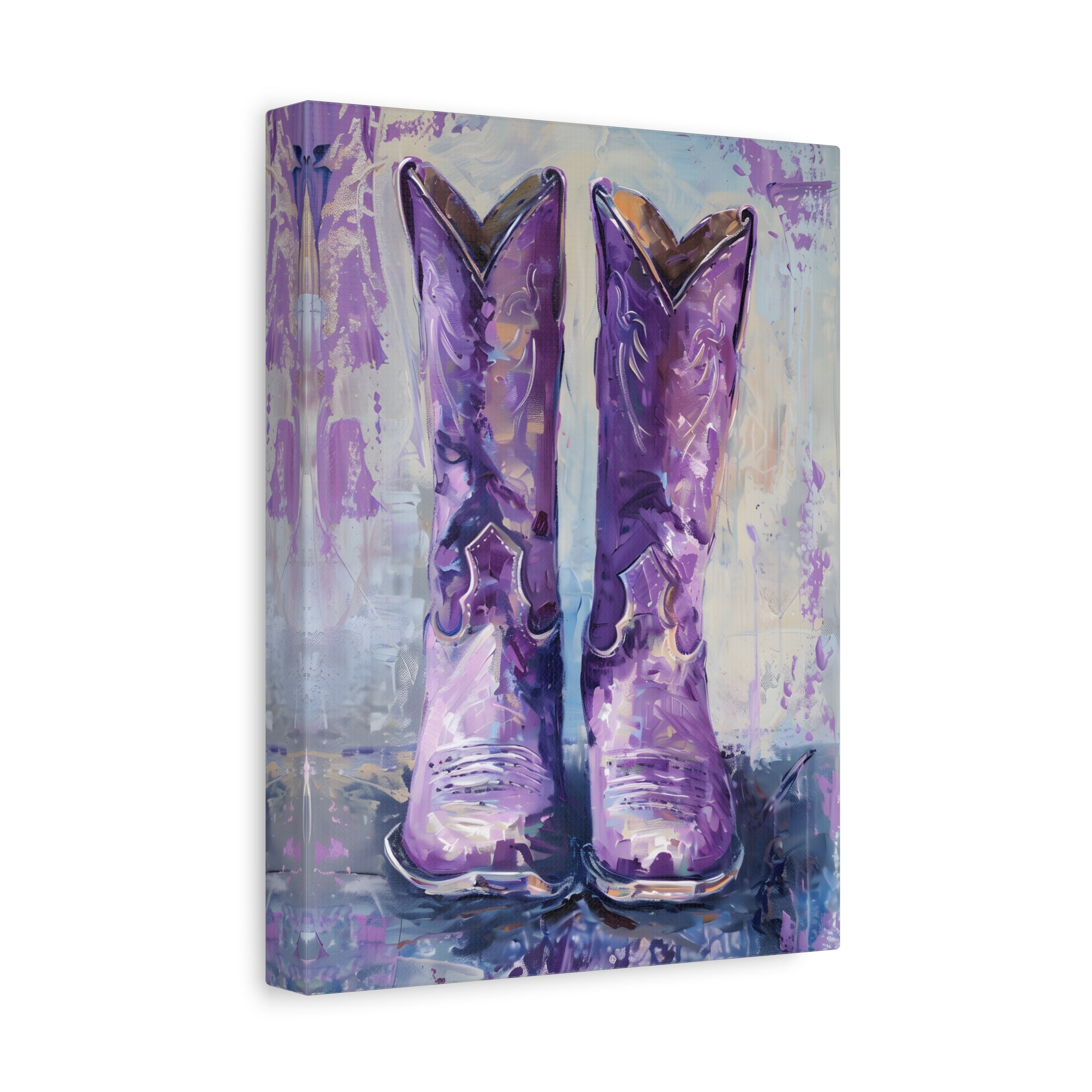 1.25" Matte Canvas - Violet Cowgirl Spirit