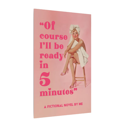 .75" Matte Canvas - Ready in 5 Minutes