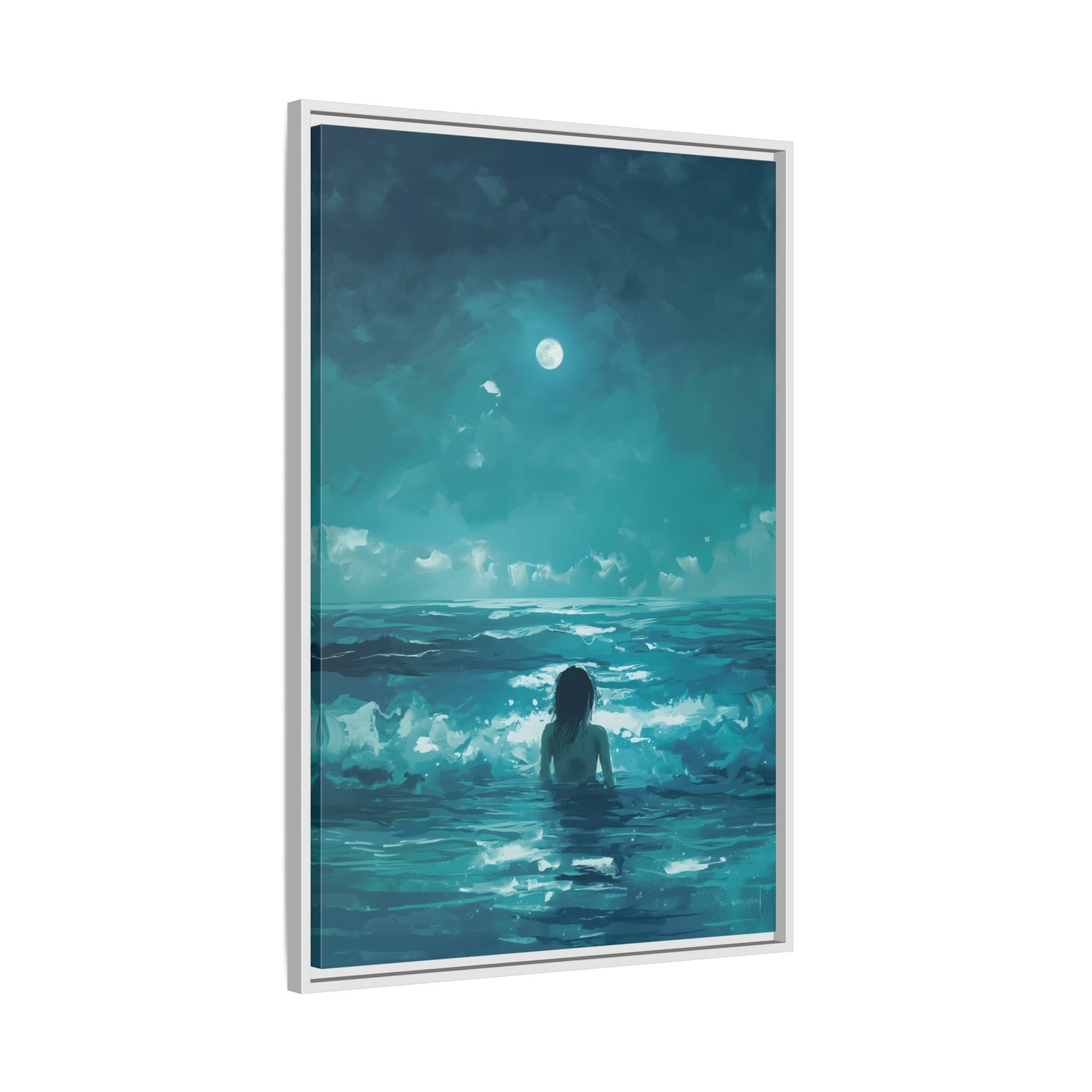 Framed Canvas - Married to the Sea
