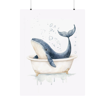 Whale Tub Bubble Splash
