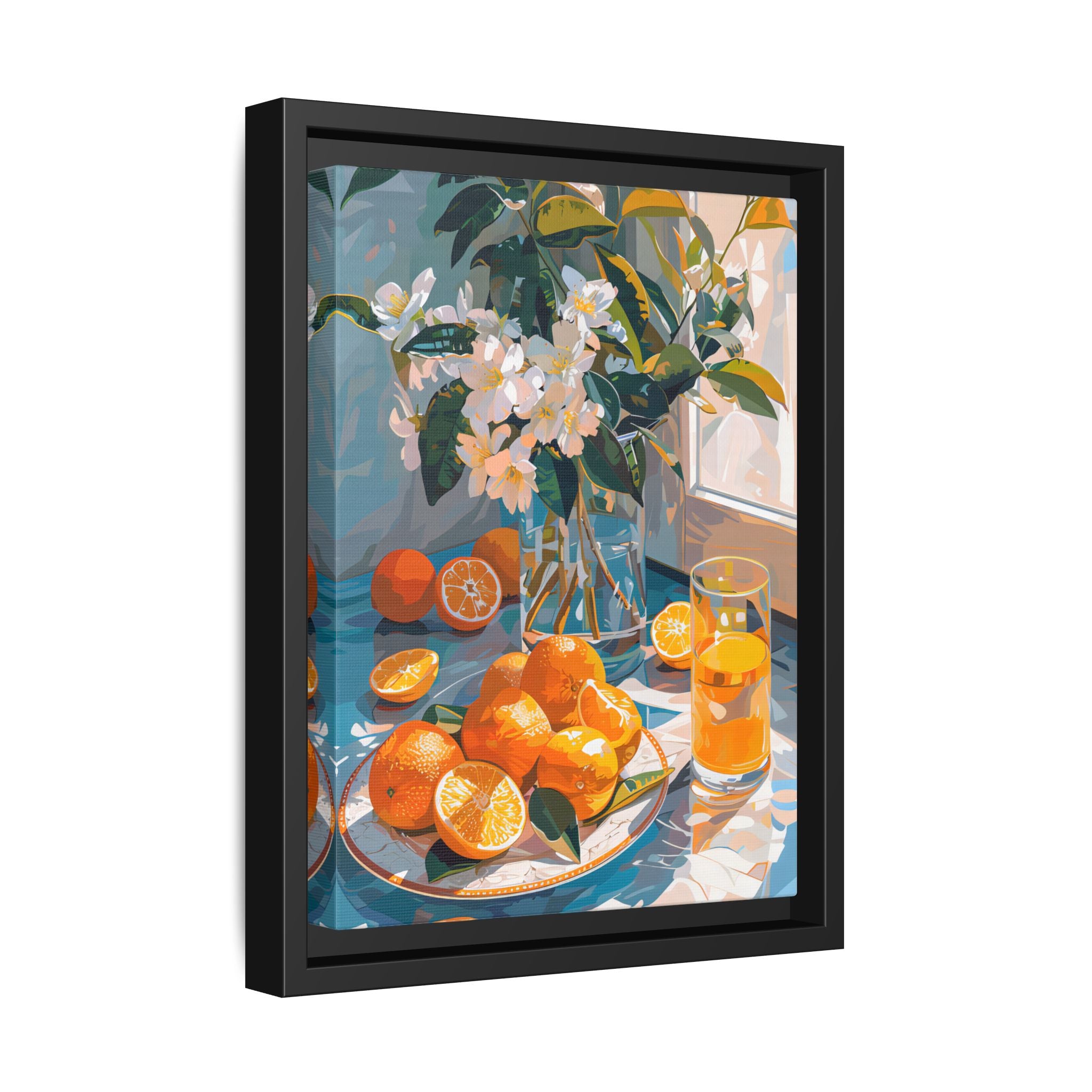 Framed Canvas - Citrus Blossom Morning