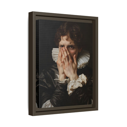 Framed Canvas - The Foul Flush Reaction