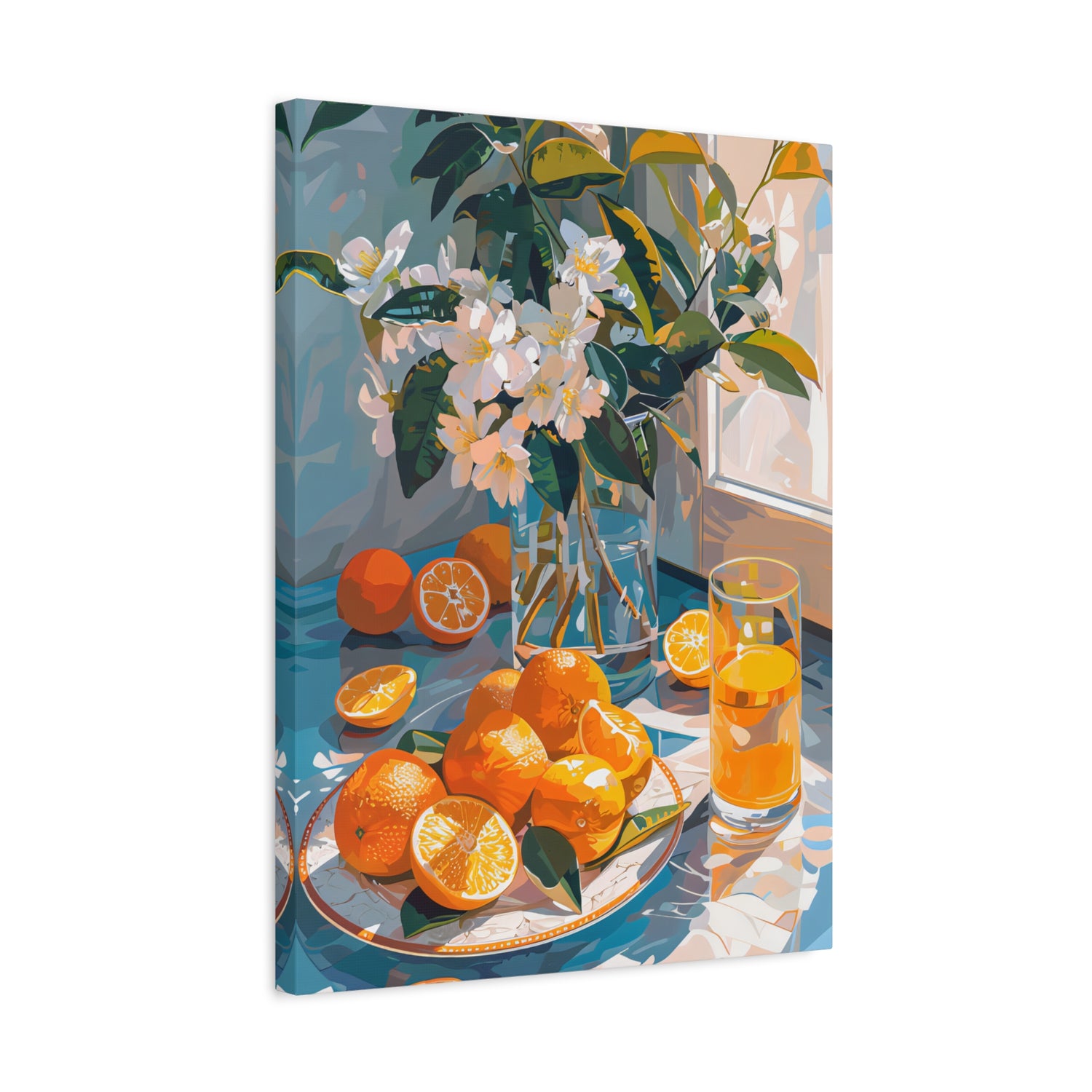 1.25" Matte Canvas - Citrus Blossom Morning