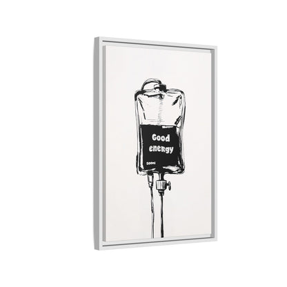 Framed Canvas - Good Energy IV Bag