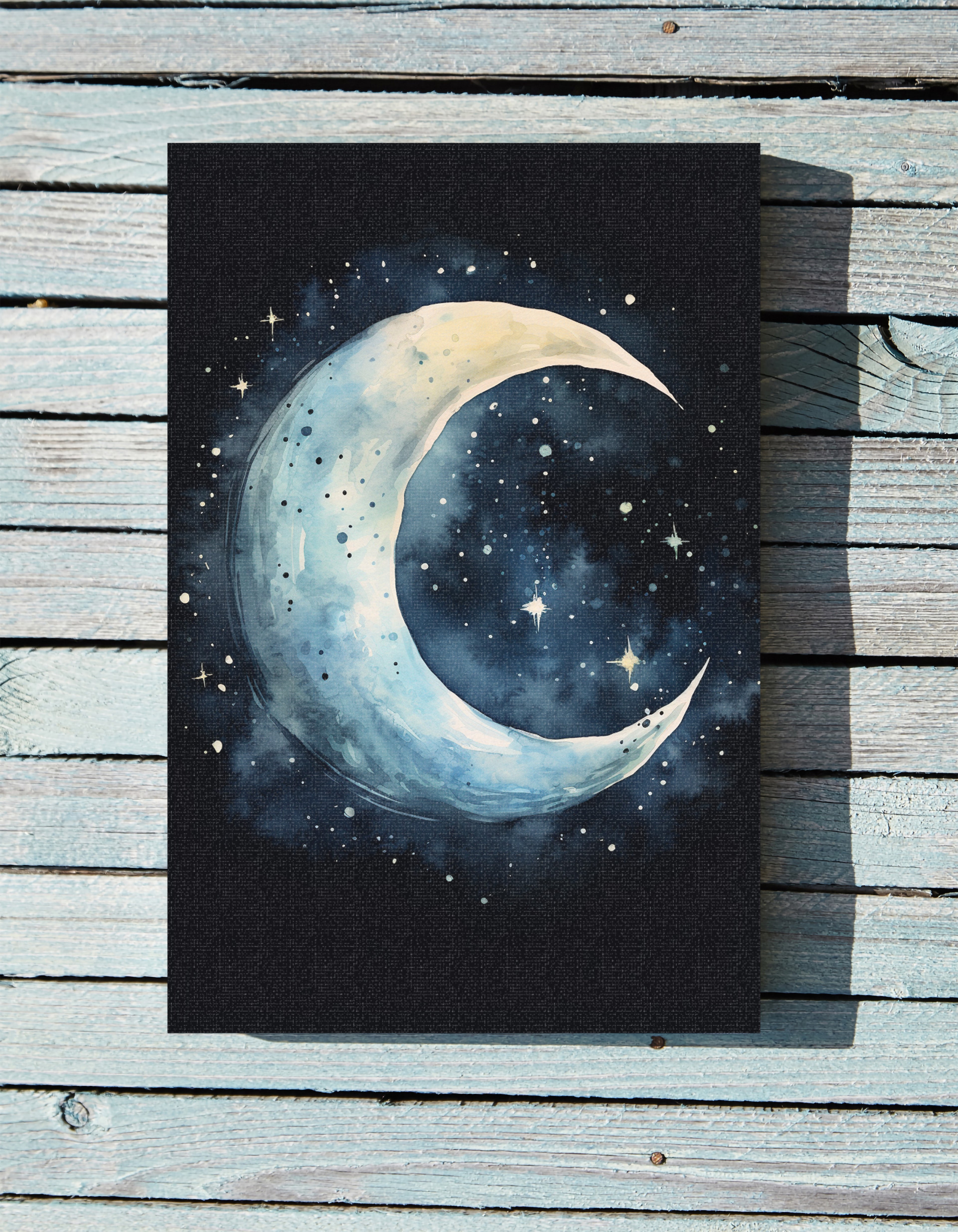 .75&quot; Matte Canvas - Crescent Dreams Nocturne