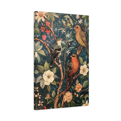 1.25" Matte Canvas - Robin and Sparrow Symphony