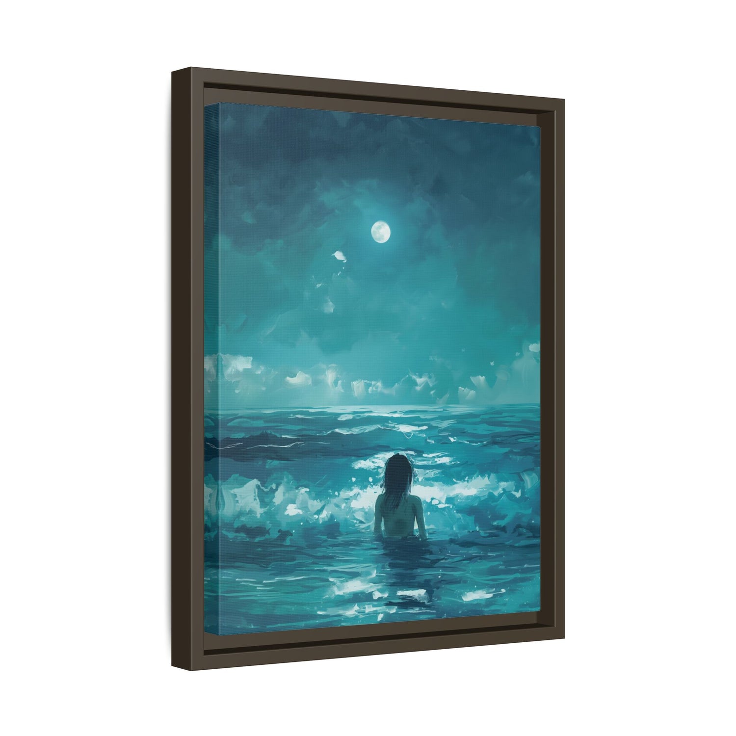 Framed Canvas - Married to the Sea