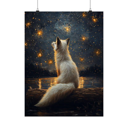 Stargazing Fox Reverie