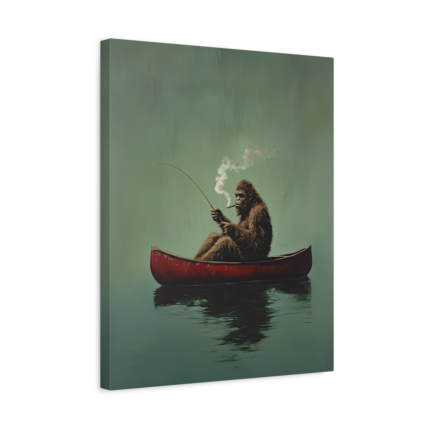 1.25" Matte Canvas - Bigfoot Canoe Adventure