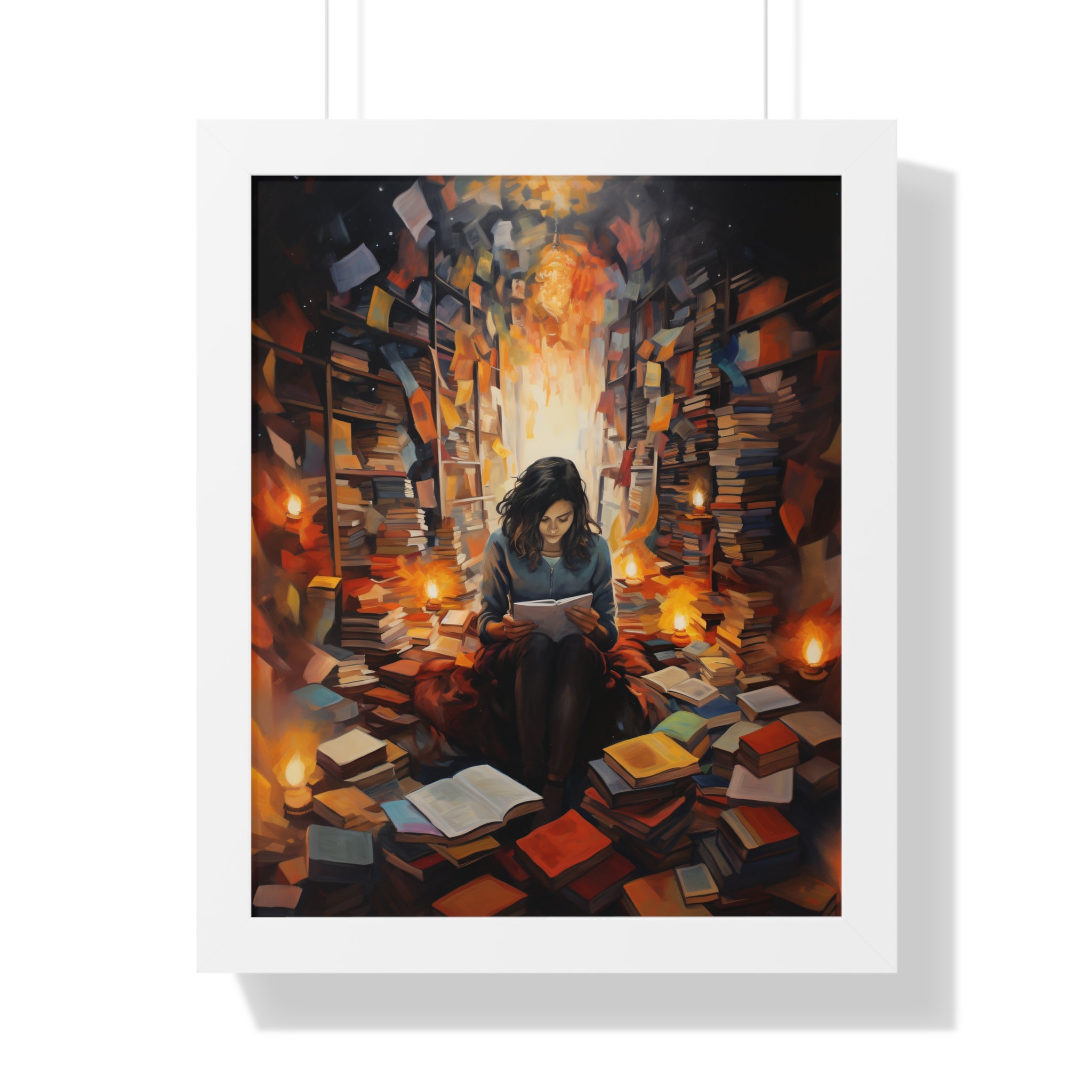 Framed Paper Print - The Sanctuary of Stories