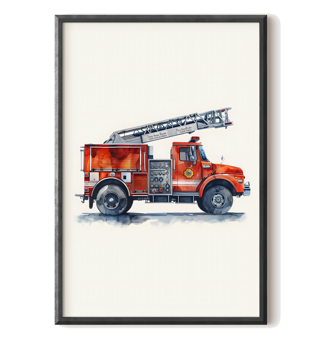 Ladder Firetruck Nursery