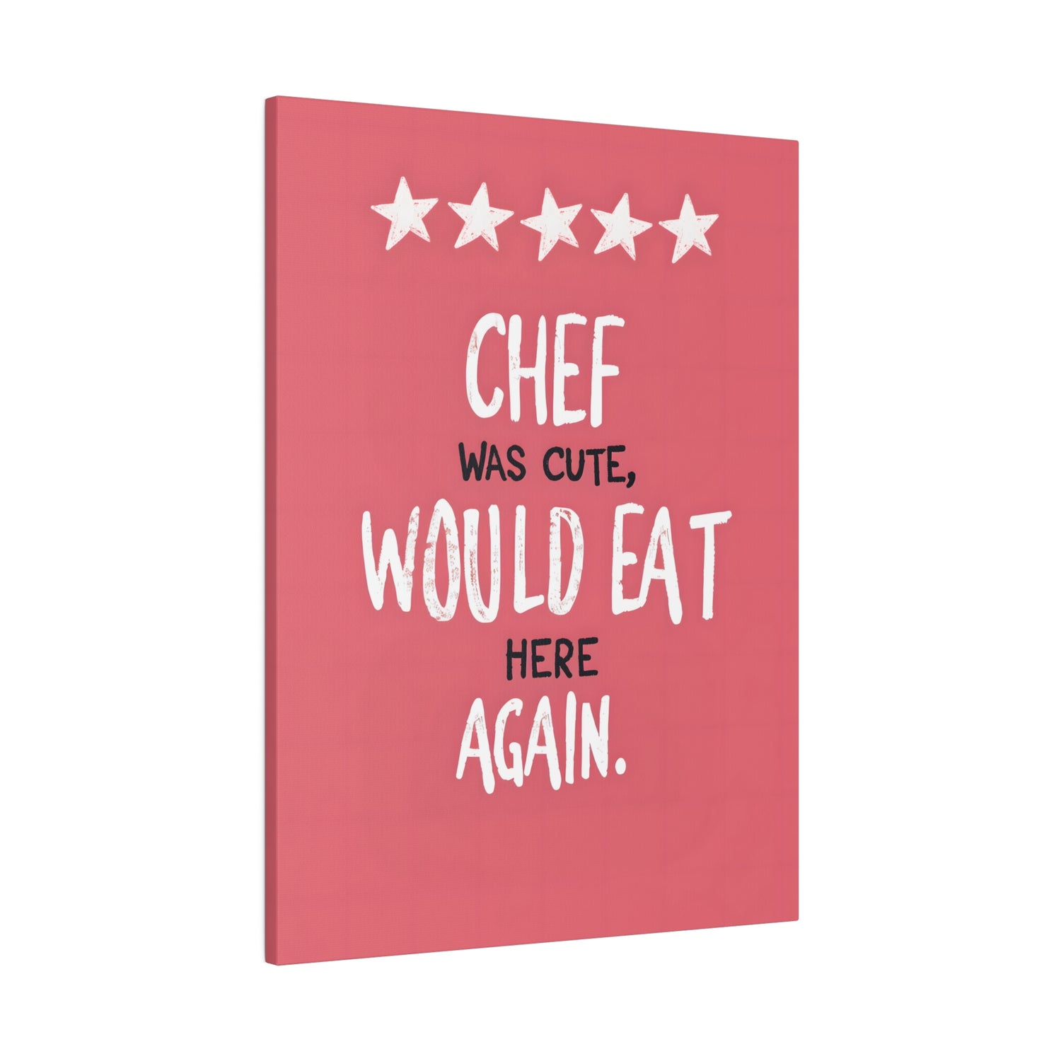 .75&quot; Matte Canvas - Chef’s Charm