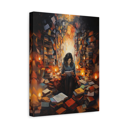 1.25" Matte Canvas - The Sanctuary of Stories