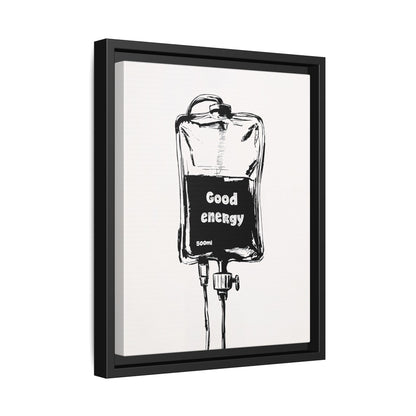 Framed Canvas - Good Energy IV Bag