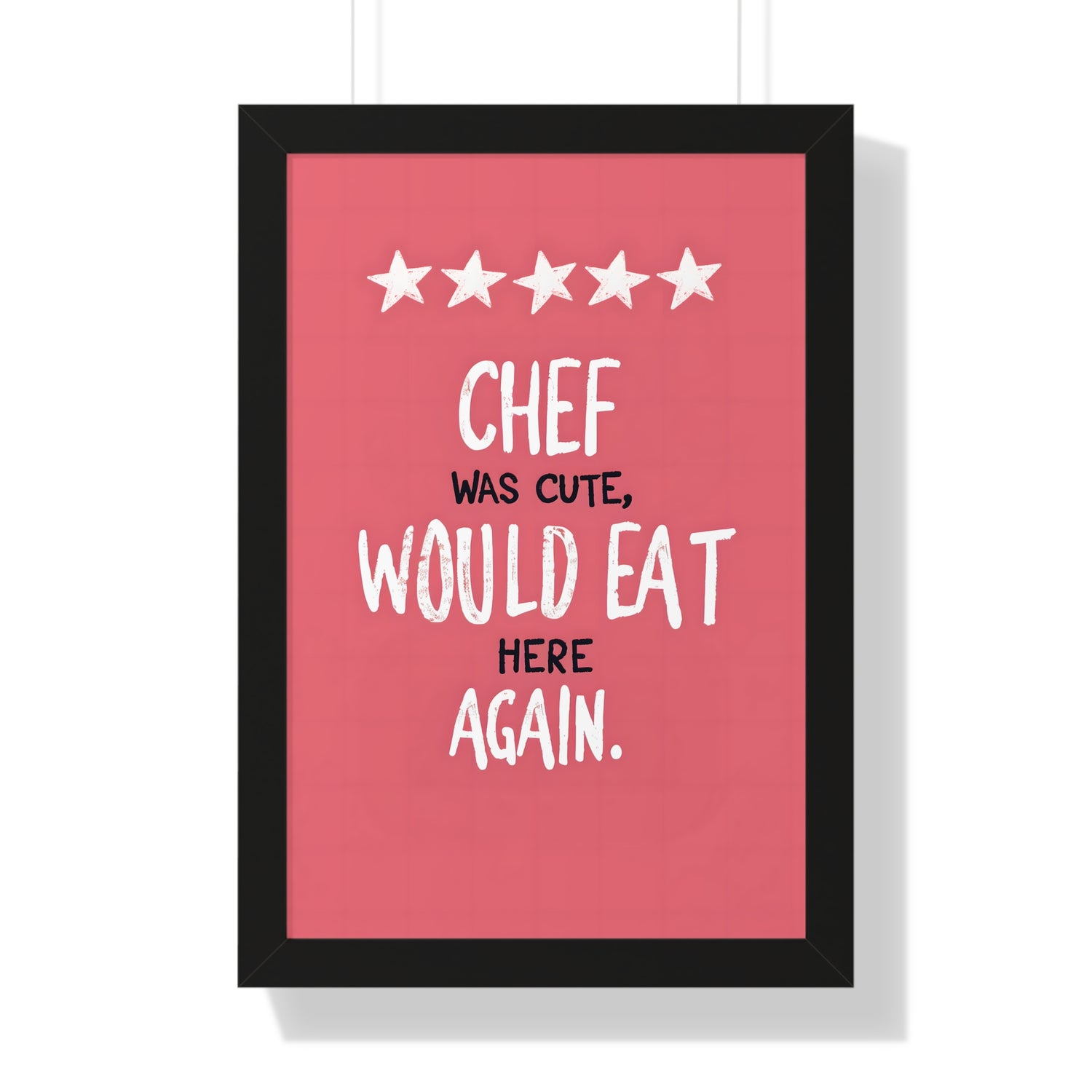 Framed Paper Print - Chef’s Charm