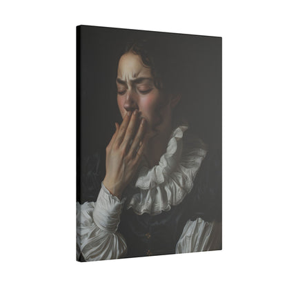 .75" Matte Canvas - Oh No, It Hit Me