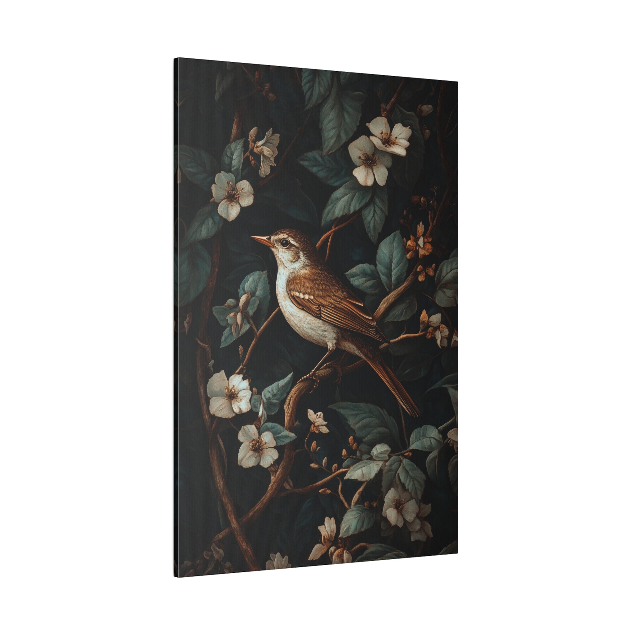 .75" Matte Canvas - Serenade Among Blossoms