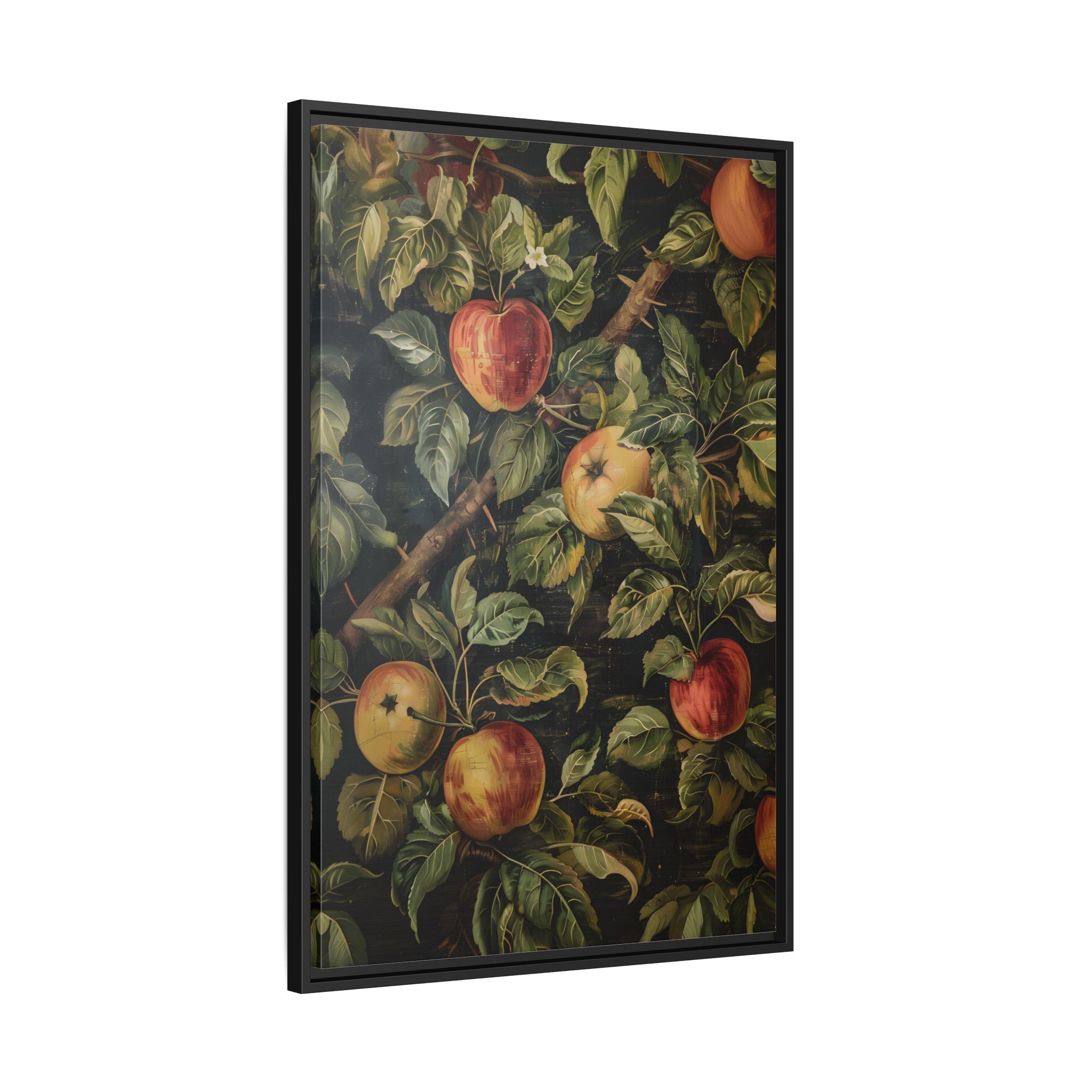 Framed Canvas - Orchard Harvest Apples