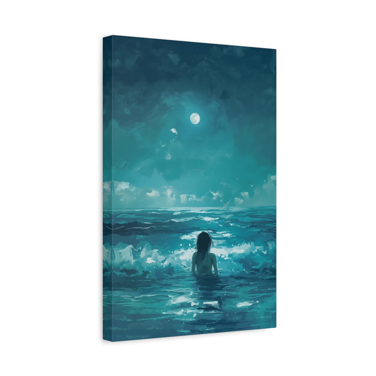 1.25" Matte Canvas - Married to the Sea