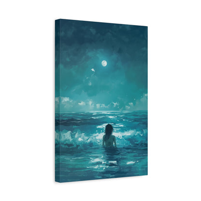 1.25" Matte Canvas - Married to the Sea