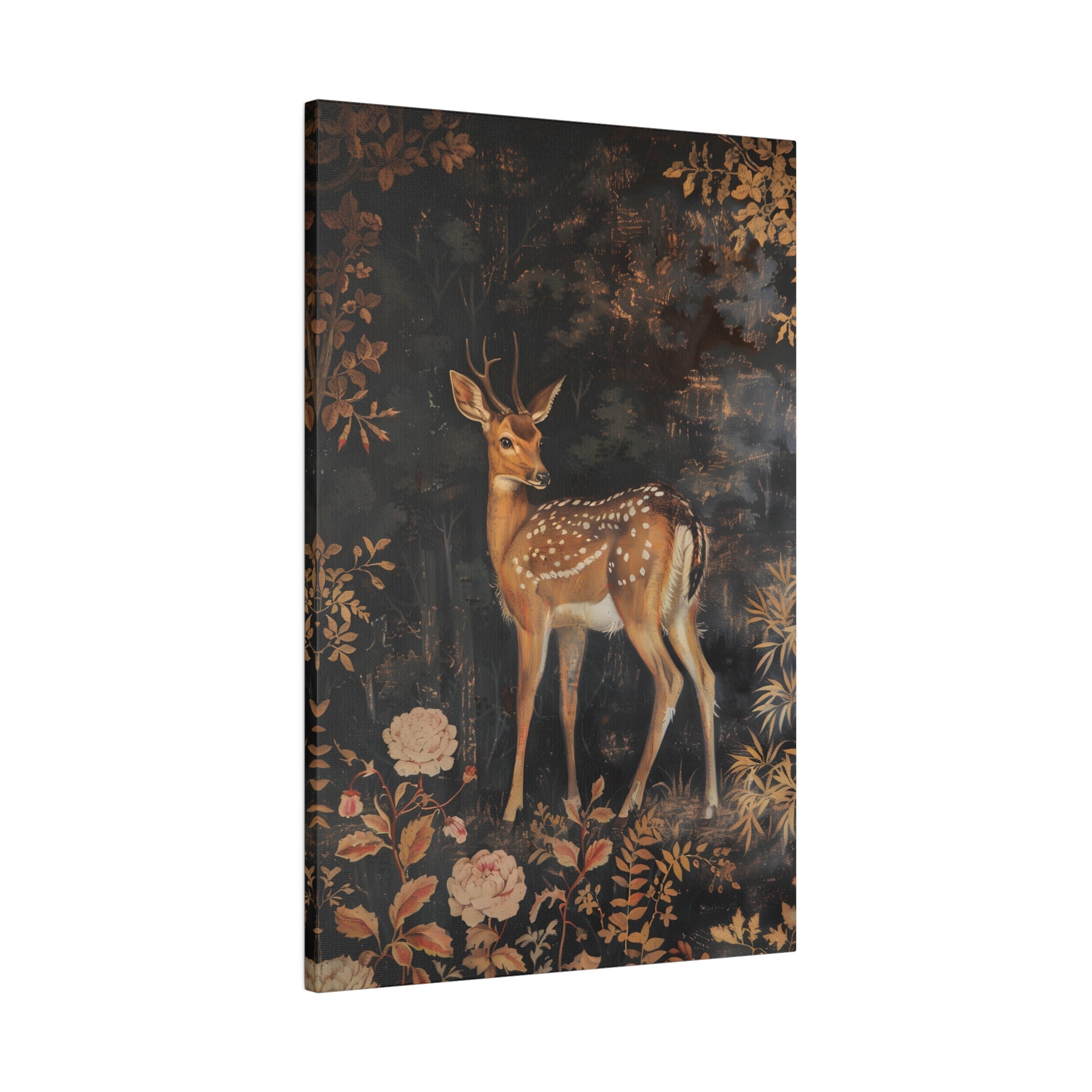 .75&quot; Matte Canvas - Enchanted Forest Doe