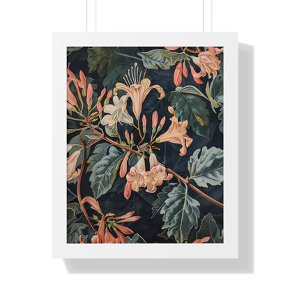 Framed Paper Print - Honeysuckle&