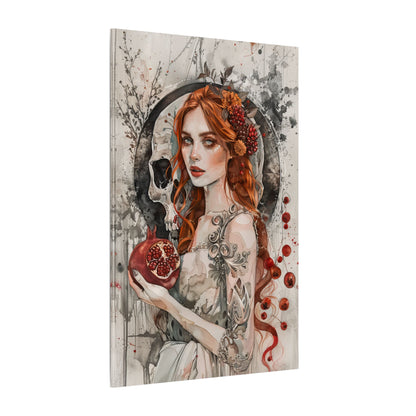 .75" Matte Canvas - Persephone’s Pomegranate Curse