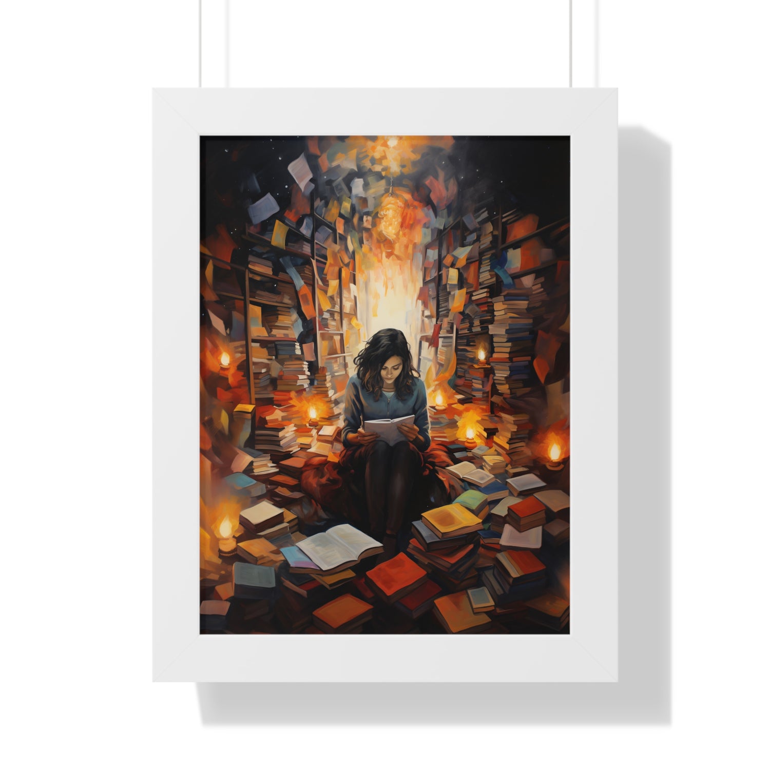 Framed Paper Print - The Sanctuary of Stories