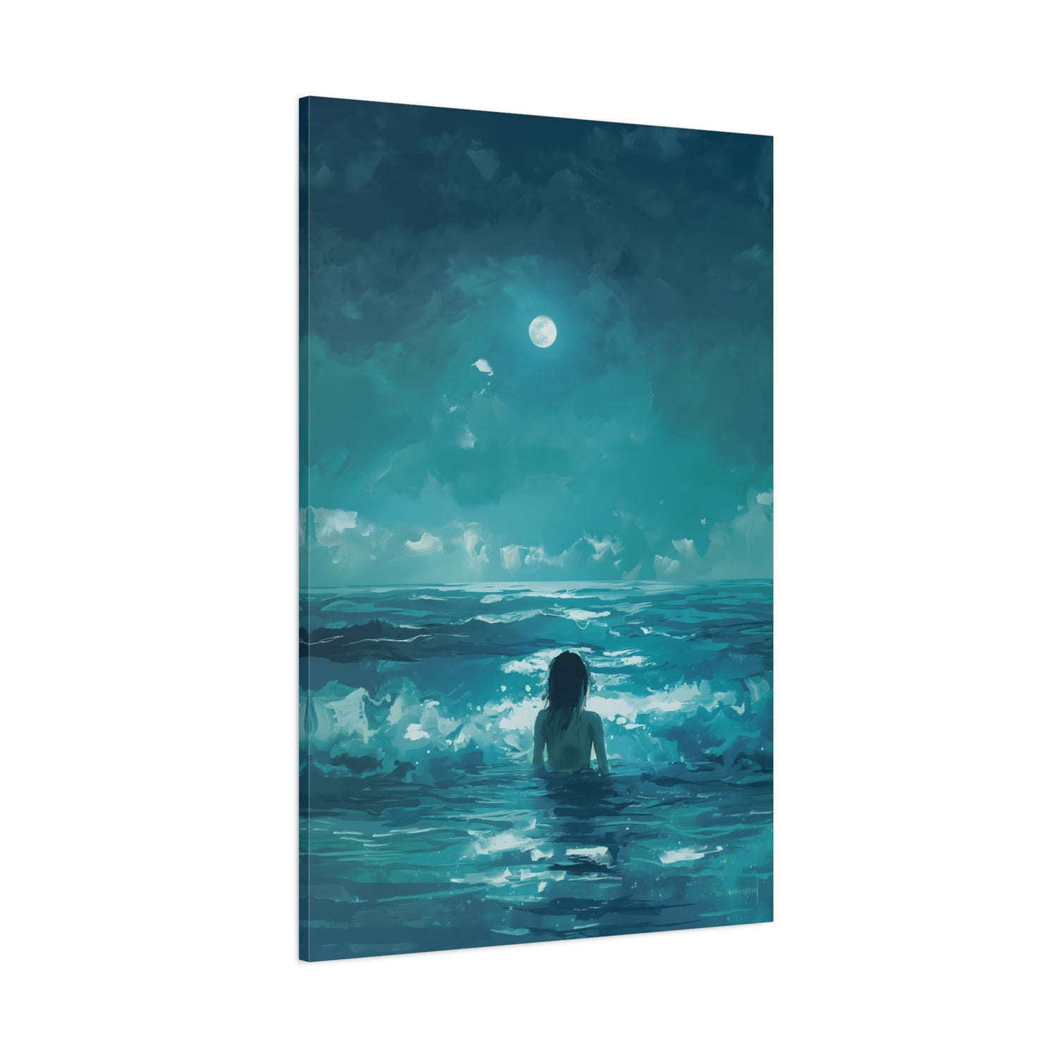 1.25" Matte Canvas - Married to the Sea