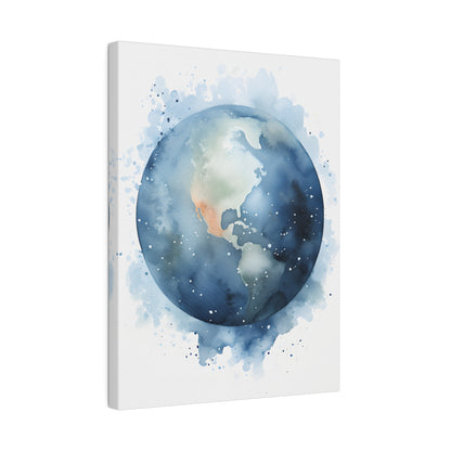 .75&quot; Matte Canvas - Celestial Splash Globe