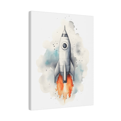 .75&quot; Matte Canvas - Cosmic Liftoff Dreams