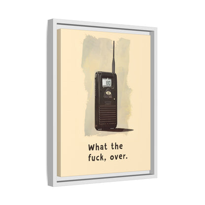 Framed Canvas - Walkie Talkie WTF Moment