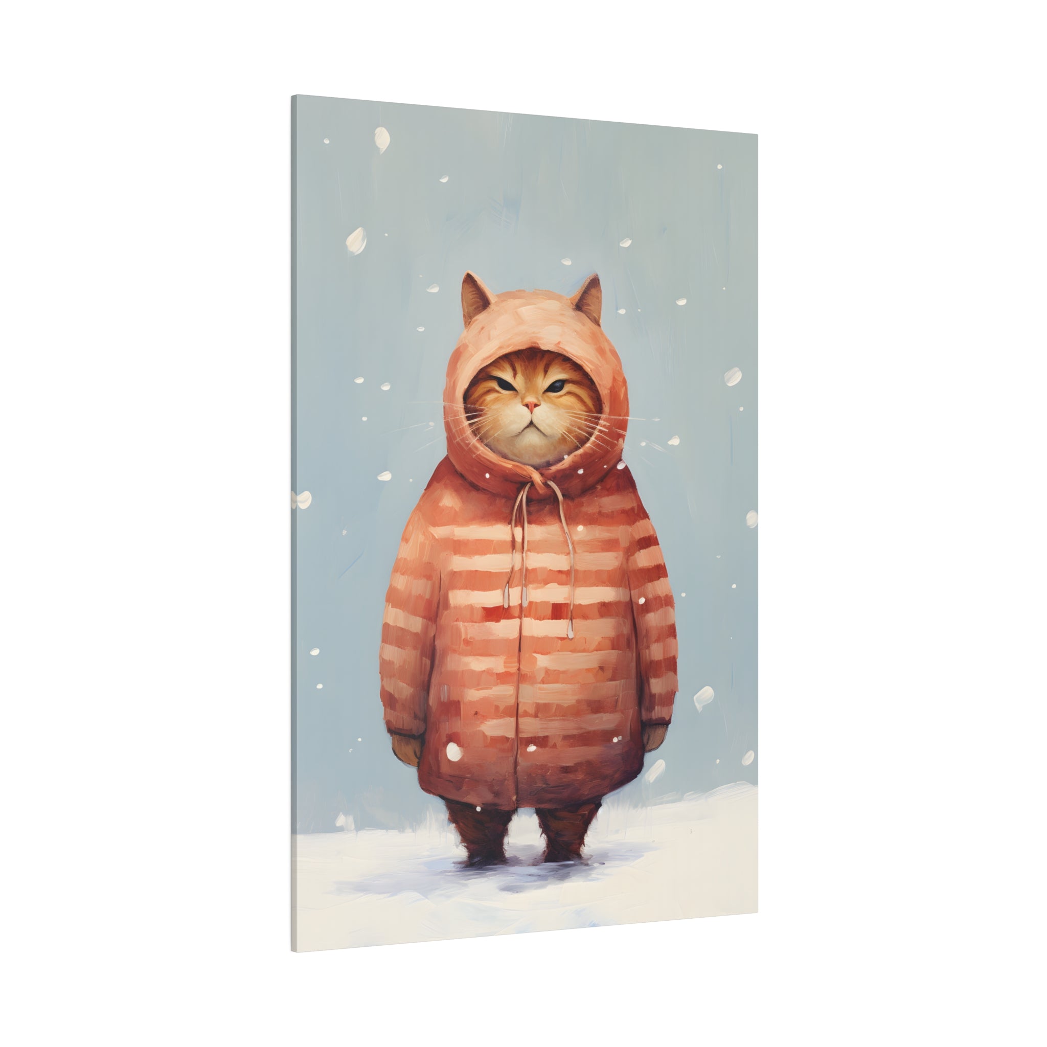 .75&quot; Matte Canvas - Grumpy Winter Floof